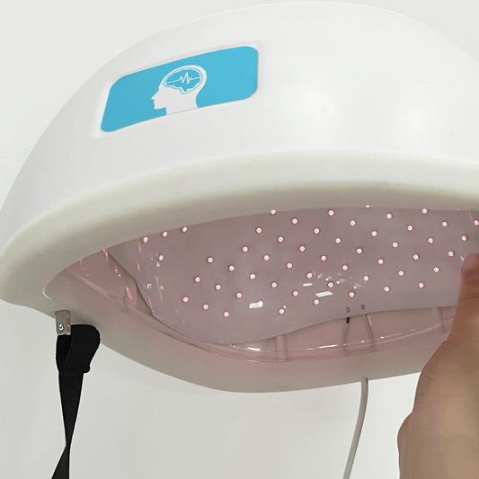 ZJKC 810nm 1070nm 280pcs Near Infrared and Red Light Therapy Device PBM Photobiomodulation Helmet for Brain Health
