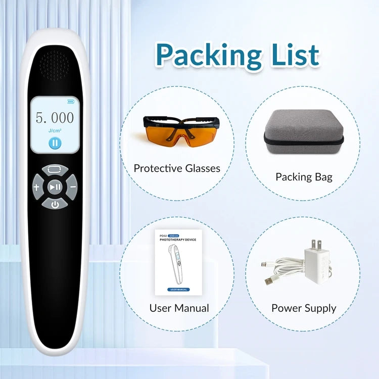 Handheld 308nm Excimer UVB Lamp – High Intensity, High Targeting Light Therapy for Vitiligo