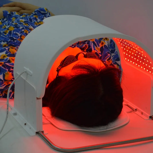ZJKC 990pcs LED Photon Face Mask 7 Colors Skin Rejuvenation & Tightening
