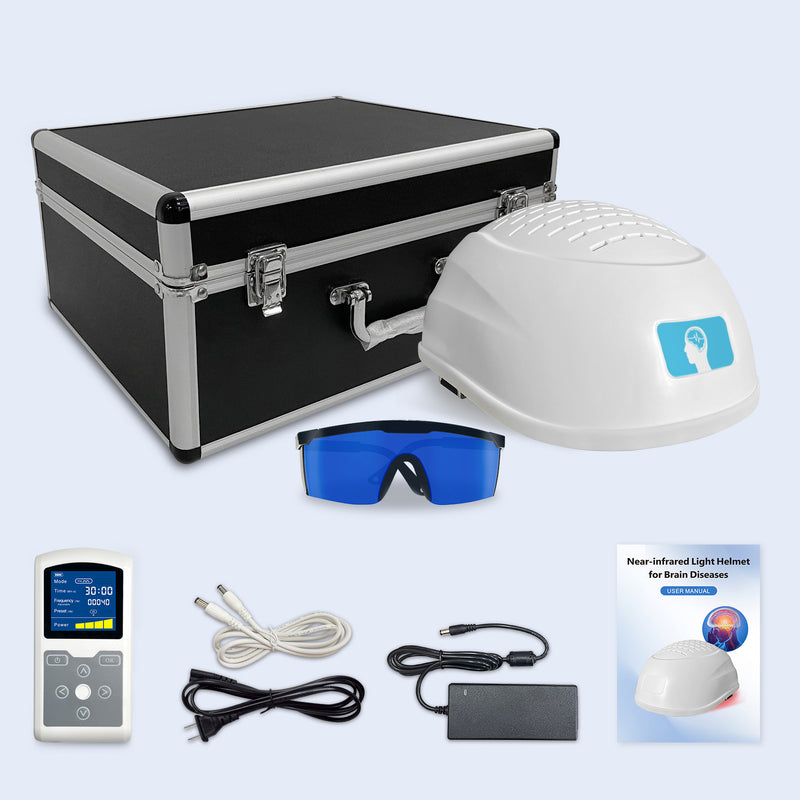 ZJKC 810nm 1070nm Near Infrared Photobiomodulation Therapy Helmet for Brain Health