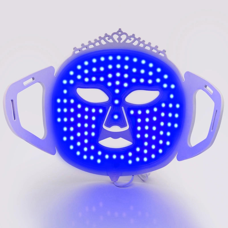 ZJKC 7 Colors LED Light Therapy Silicone Rechargeable Face Mask