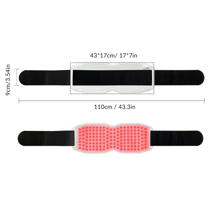 Red Light Therapy Belt - Pain Relief for Joint at Home, Outdoors, Relax Muscle