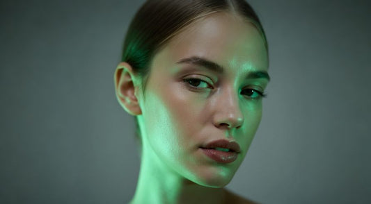 green light-skin tone