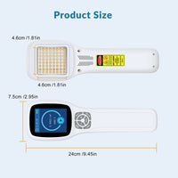 ZJKC Handheld Excimer UVB Light Therapy 308nm Home Phototherapy Device Relief for Vitiligo, Psoriasis & Dermatitis