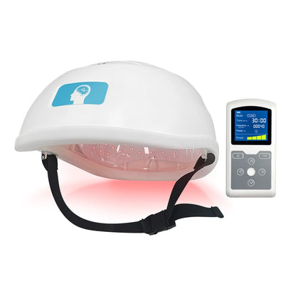 ZJKC 810/1070nm×280 Infrared and Red Light Therapy Device, Infrared Light Photobiomodulation Helmet for Brain Health