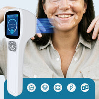 ZJKC Handheld Excimer UVB Light Therapy 308nm Home Phototherapy Device Relief for Vitiligo, Psoriasis & Dermatitis