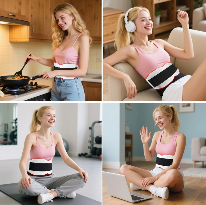 Red Light Therapy Belt - Pain relief for joint at home,outdoors, Relax muscle