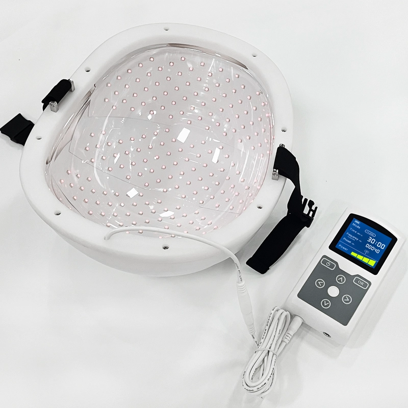 ZJKC 810/1070nm×280 Infrared and Red Light Therapy Device, Infrared Light Photobiomodulation Helmet for Brain Health