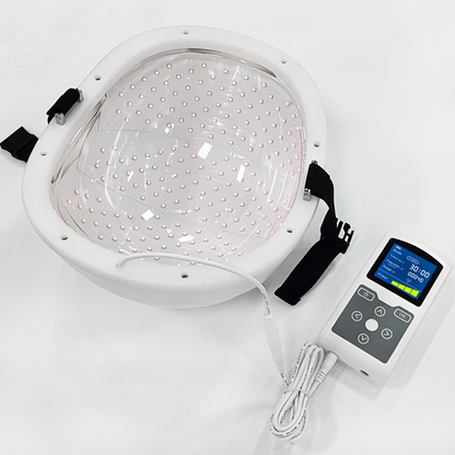 ZJKC 810/1070nm×280 Infrared and Red Light Therapy Device, Infrared Light Photobiomodulation Helmet for Brain Health