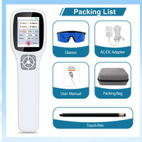 ZJKC Handheld Red Light Therapy Device for Humans Pets 2500mW Cold Laser Therapy Device for Pain Relief Arthritis Muscles