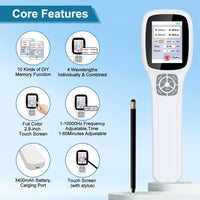 ZJKC Handheld Red Light Therapy Device for Humans Pets 2500mW Cold Laser Therapy Device for Pain Relief Arthritis Muscles