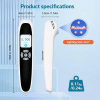 ZJKC 308nm Ultraviolet Phototherapy UVB Lamp for Eczema Psoriasis Vitiligo