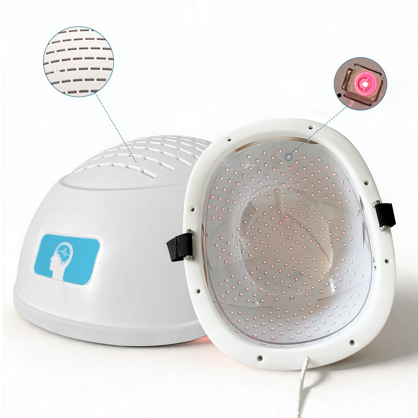 SupraCure 810nm PBM Near-Infrared Photobiomodulation Helmet for Brain Therapy-2